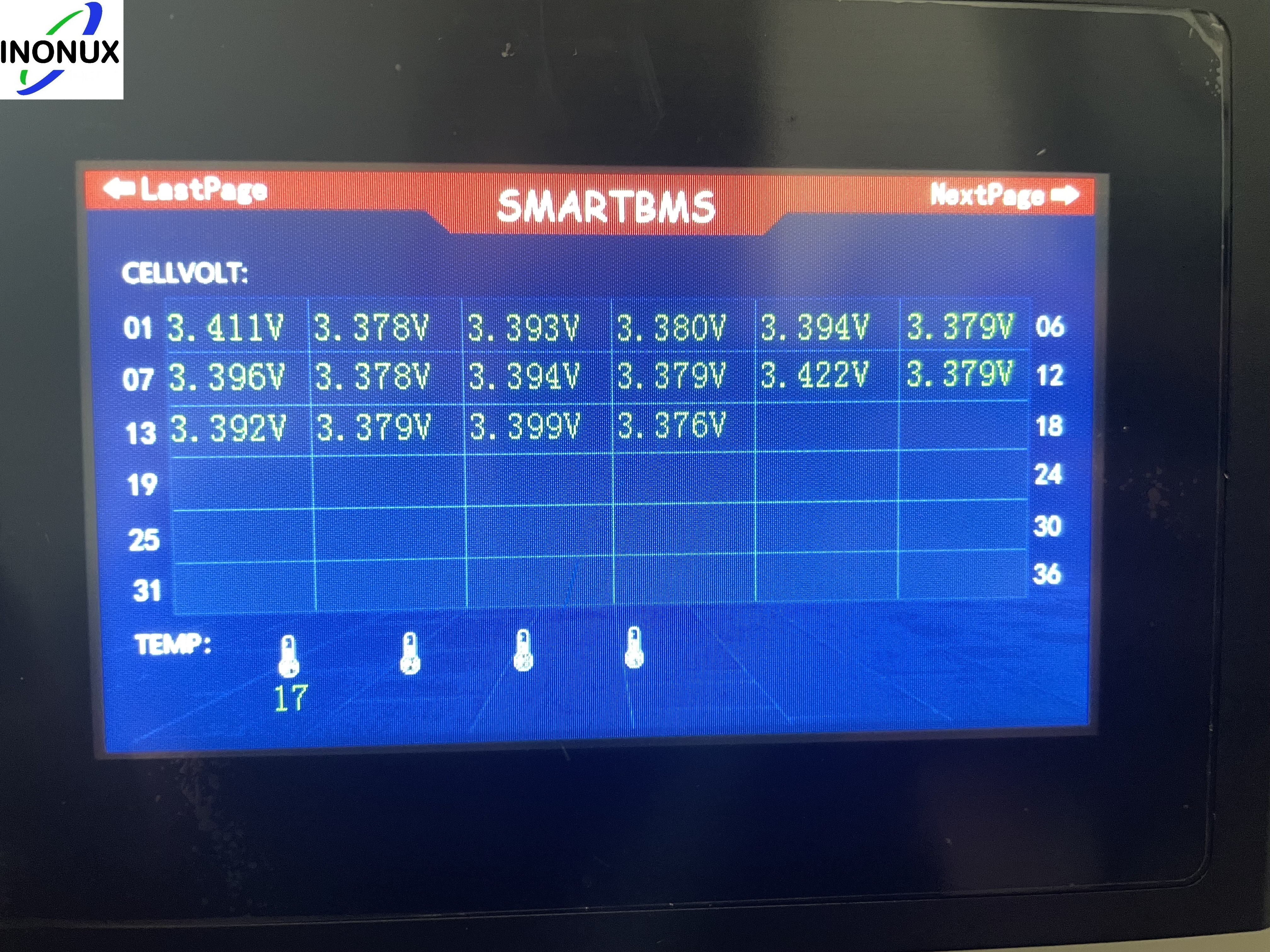 Daly Smart BMS Touchscreen 