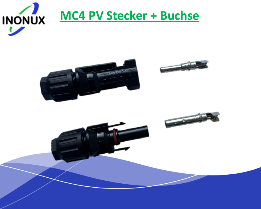 MC4 PV Stecker + Buchse